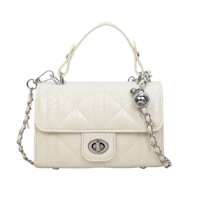 Quilted Faux Leather Crossbody Bag Kalsten