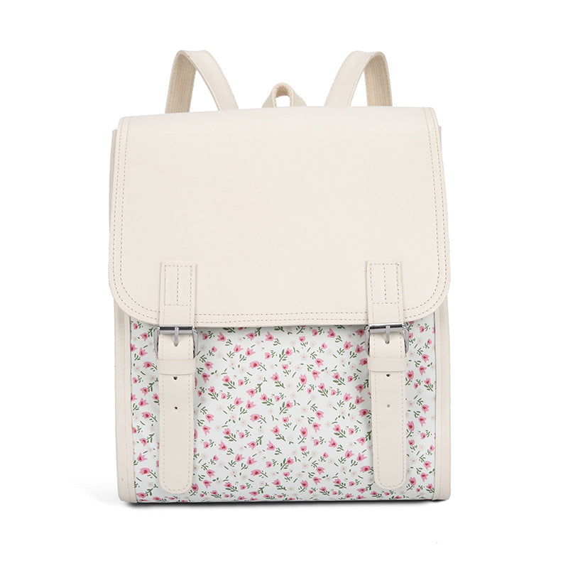 Floral Patterned Backpack Kalsten