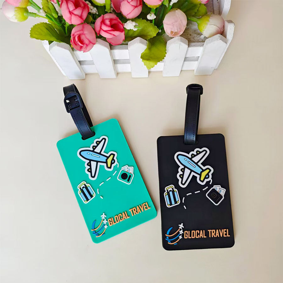 Unisex Luggage Tag with Innovative Air Travel Design Kalsten