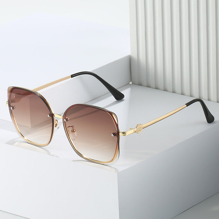 Bold Oversized Geometric Sunglasses Kalsten