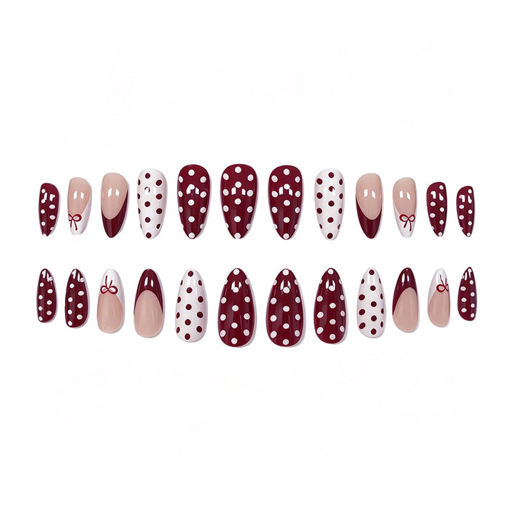 Elegant Almond Cupcake Nail Design Kalsten