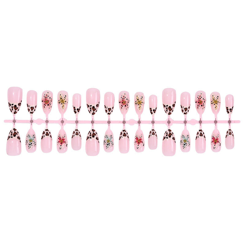 Exquisite Nail Art Set with Floral and Animal Design Kalsten