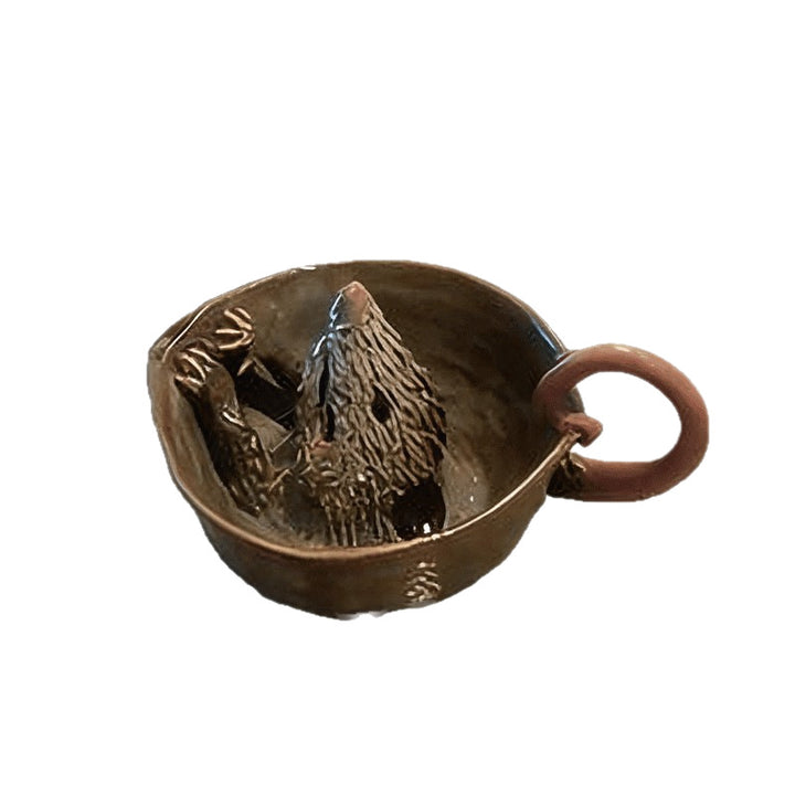 Decorative ceramic mug Kalsten