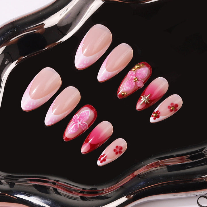 Premium Artistic Press-On Nail Collection Kalsten