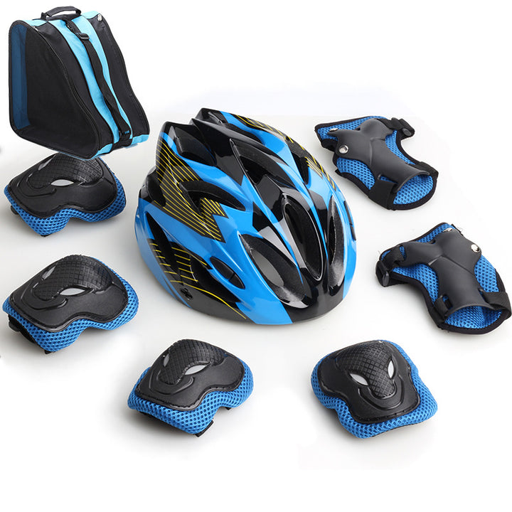 Safety Helmet and Protective Gear Set Kalsten