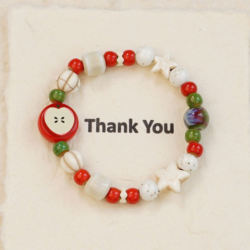 Heart-Shaped Beaded Bracelet Kalsten