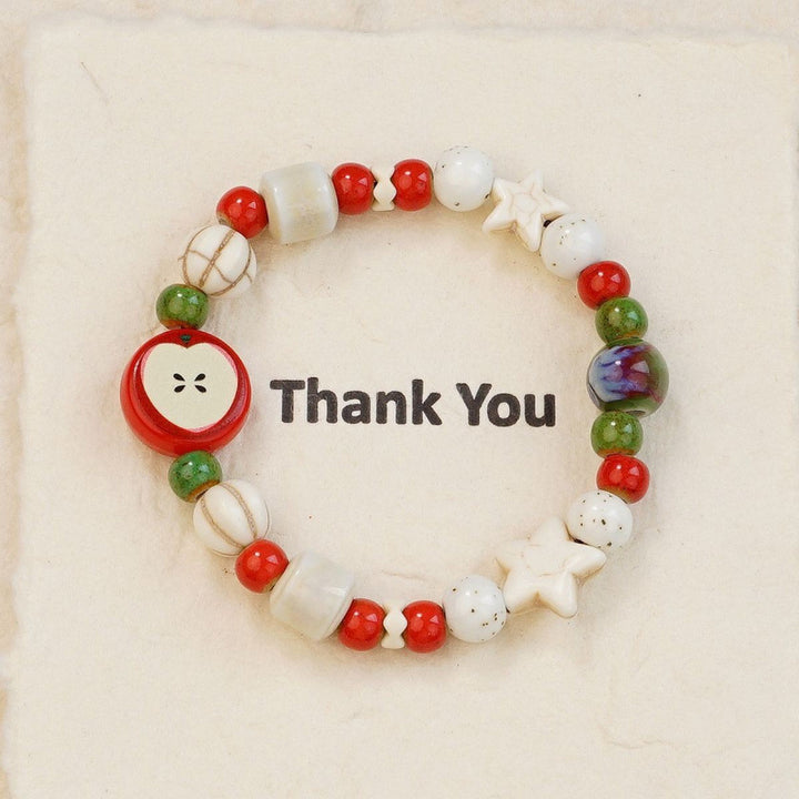 Heart-Shaped Beaded Bracelet Kalsten