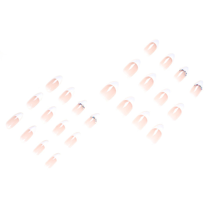 Stylish nail art with glitter accents Kalsten