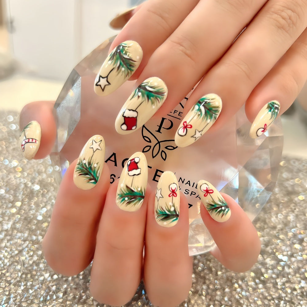 Festive Artificial Nails Kalsten