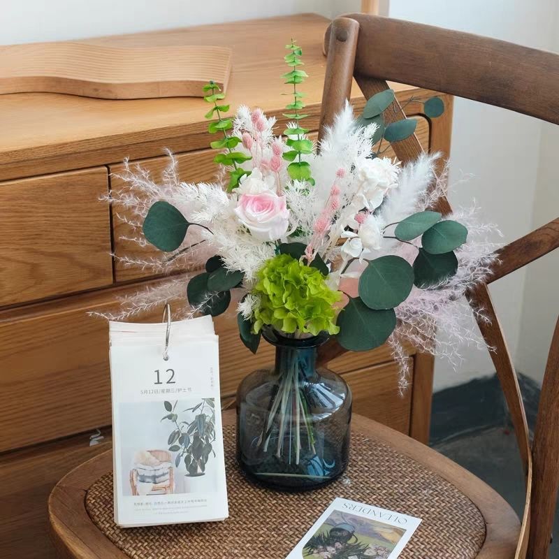 Artistic Dried Floral Arrangement