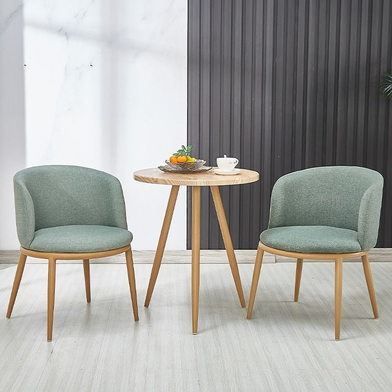 Polster chair with modern curves and comfortable seating surface Kalsten