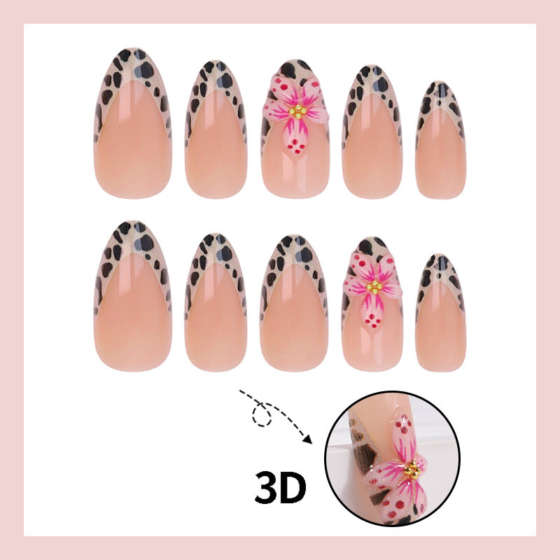 Nail art set with trendy floral designs and elegant dots Kalsten