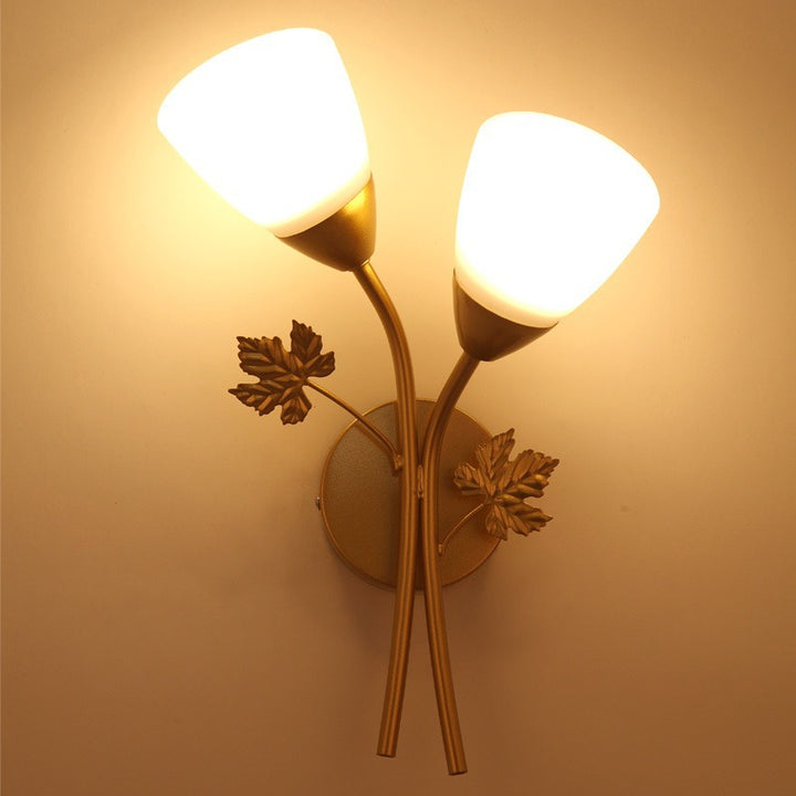 Decorative Leaf Wall Sconce