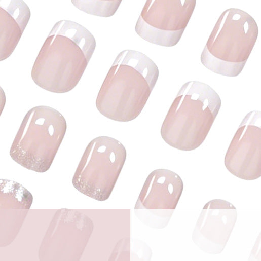 Chic French Tip Nail Art Enhancements Kalsten
