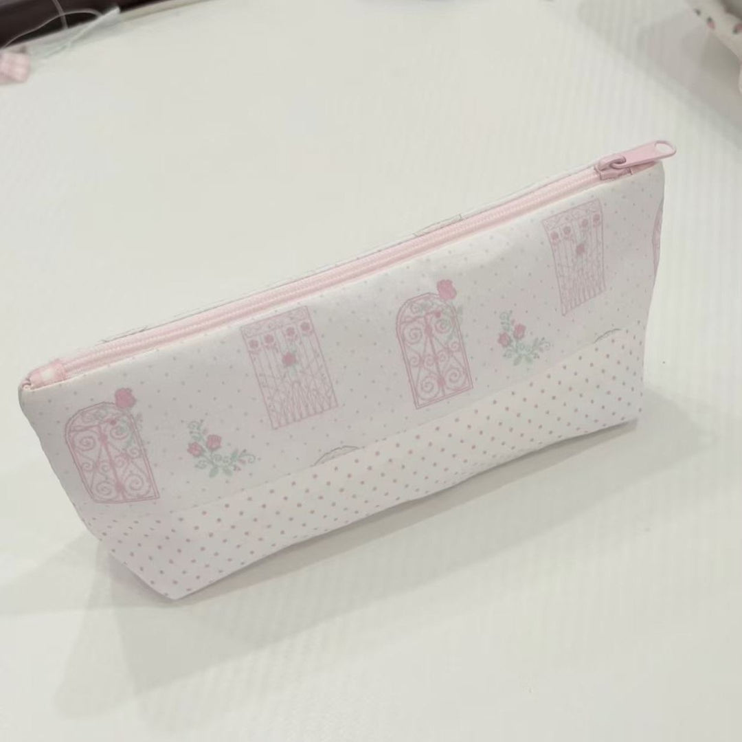 Stylish Floral Print Pencil Case