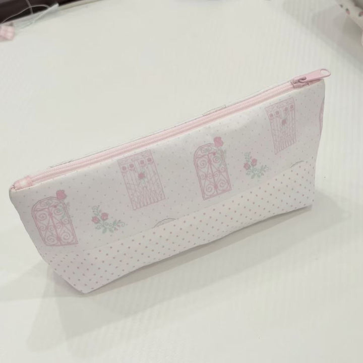 Stylish Floral Print Pencil Case