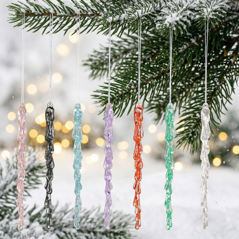 Decorative Christmas lights string with icicle design Kalsten