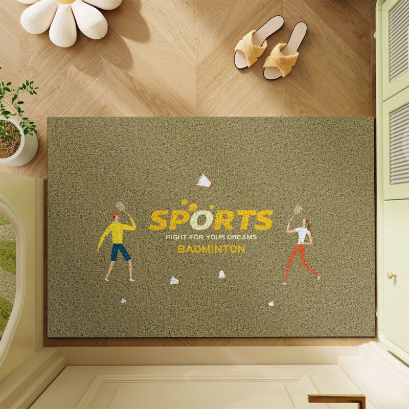Sports-Themed Entrance Mat