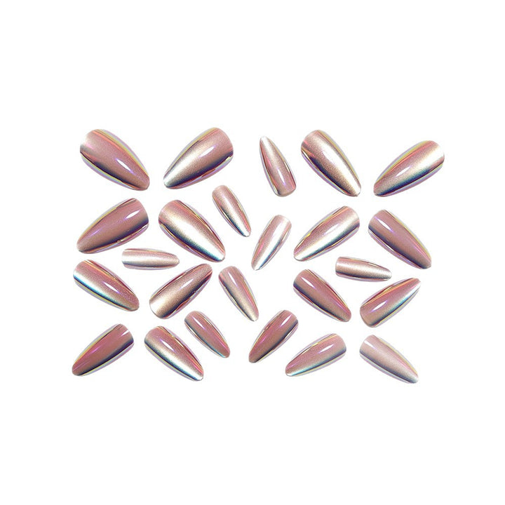 High-gloss artificial nails with elegant gradient Kalsten