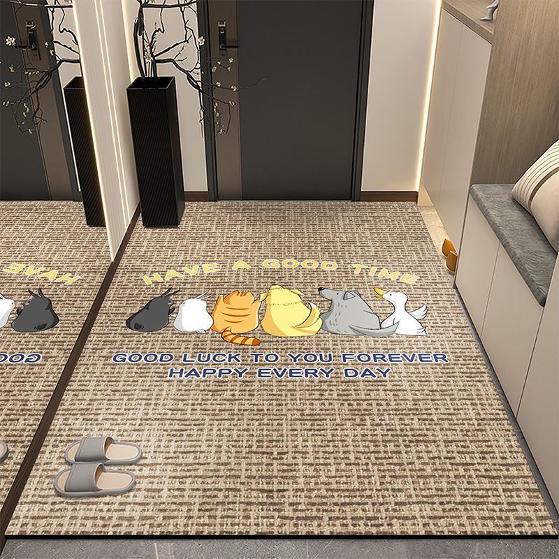 Playful Cat-Themed Mat