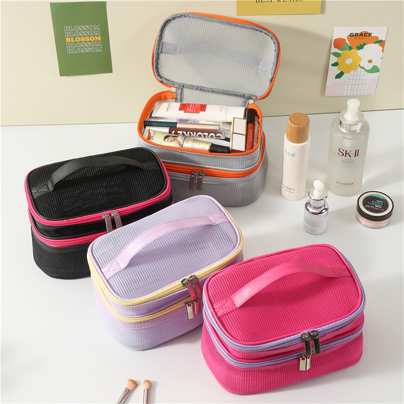 Dual Compartment Makeup Organizer Case Kalsten