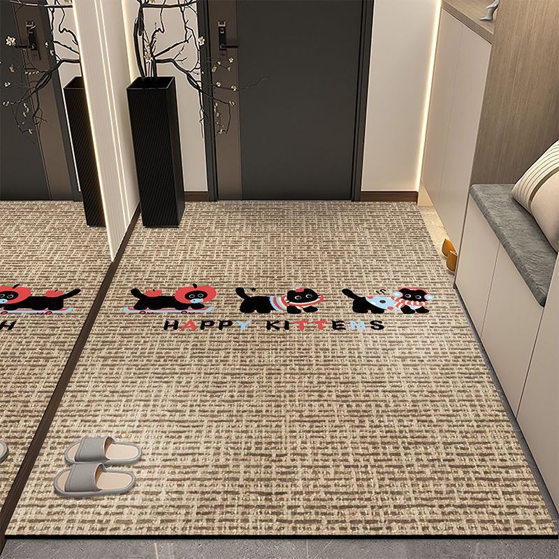 Playful Cat-Themed Mat