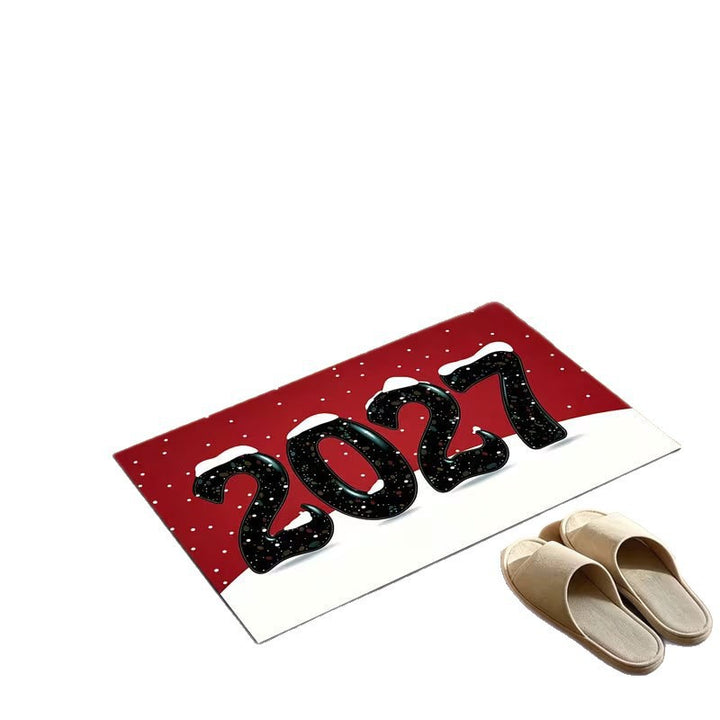 New Year Celebration Welcome Mat Kalsten