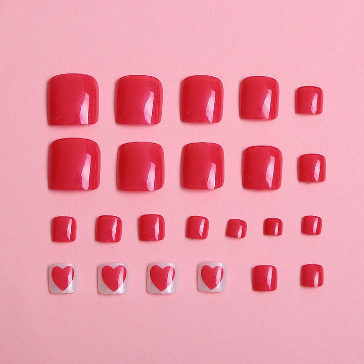 Floral Design Press-On Nail Set Kalsten