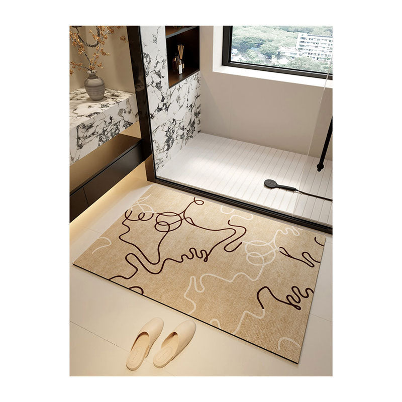Artistic Bathroom Mat Kalsten