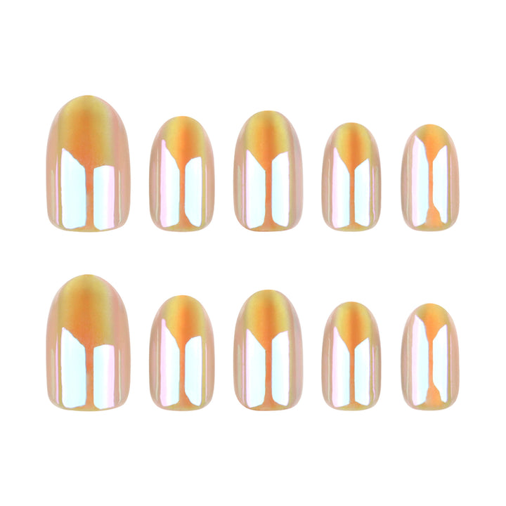 Glittering nail art with holographic effects Kalsten