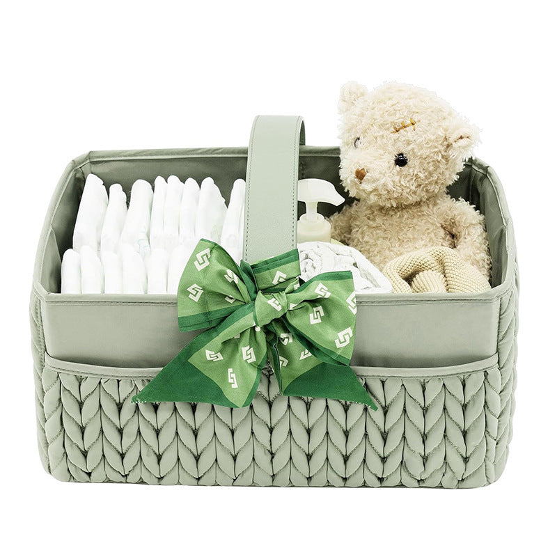 Wrap Organizer Bag with Decorative Bow Kalsten