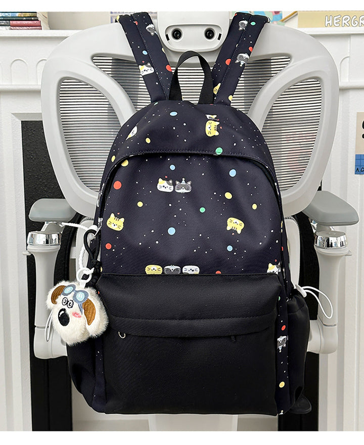 Backpack with Cute Cartoon Design and Practical Compartments Kalsten