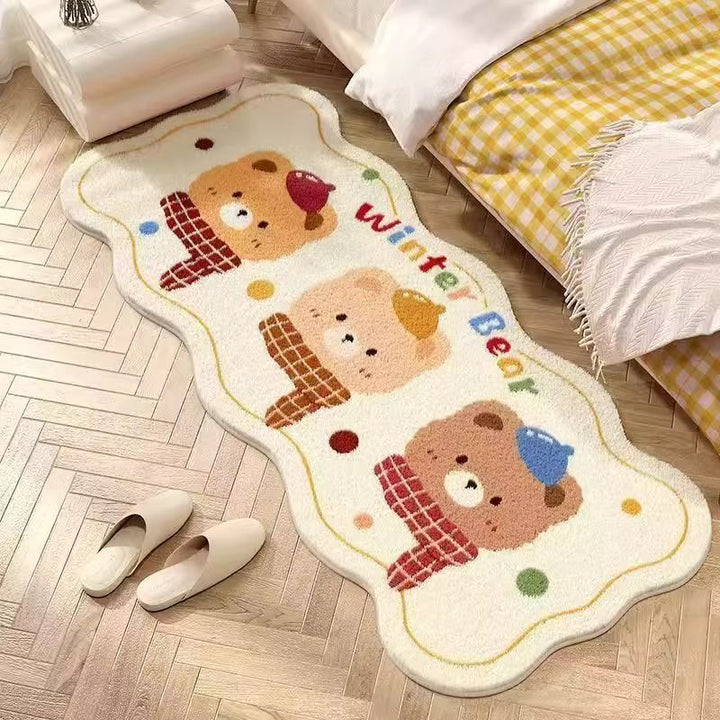 Cartoon-Themed Soft Plush Area Rug