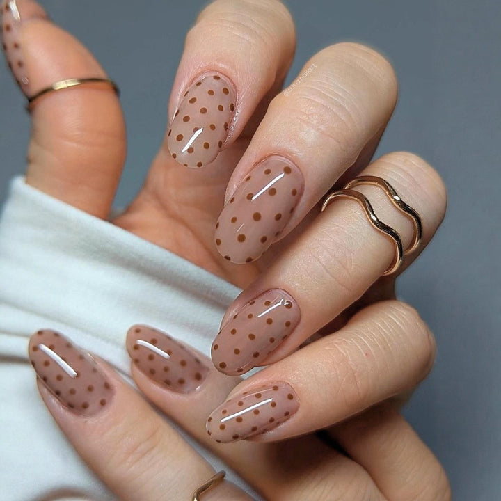Artificial nails with exclusive spring design Kalsten