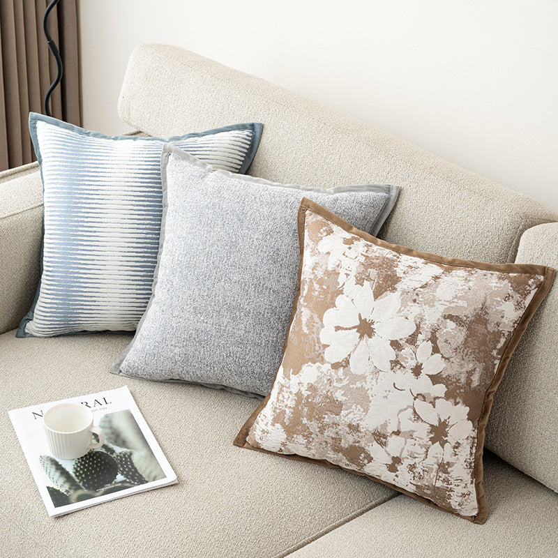 Decorative Texture Flowers Cushion