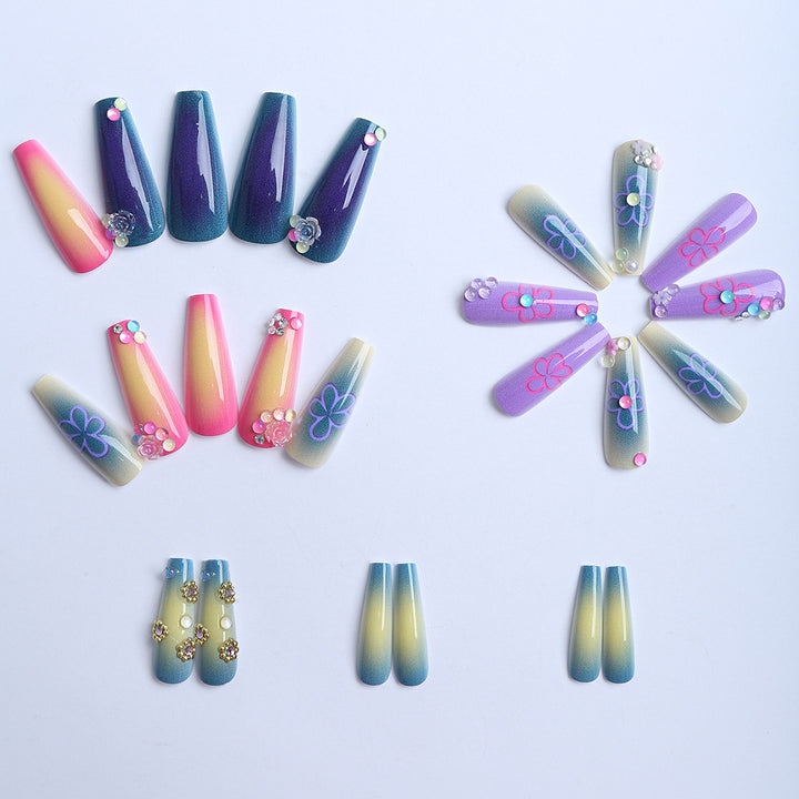 Nail art with Colorful Designs Kalsten