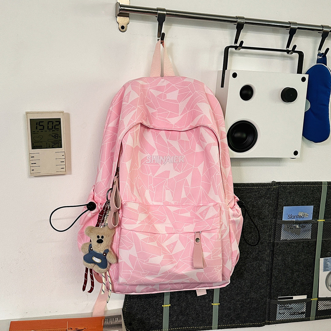 Geometric Pattern Casual Backpack Kalsten