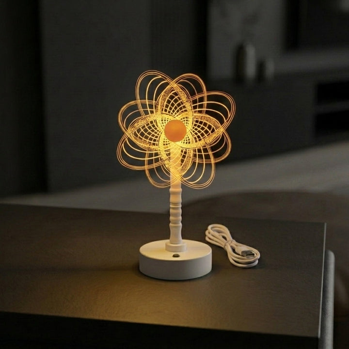 Decorative LED table lamp with modern design