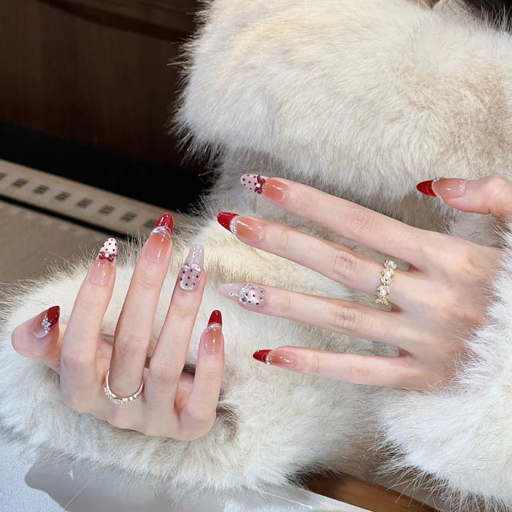 Floral Art Press-On Nail Set Kalsten