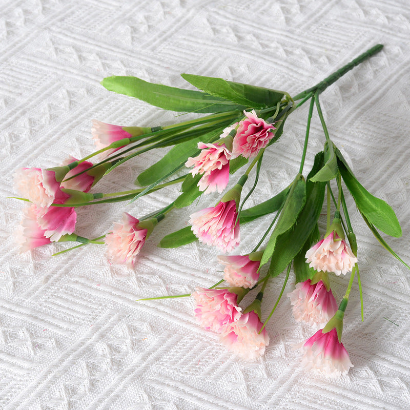 Artificial Carnation Floral Bouquet