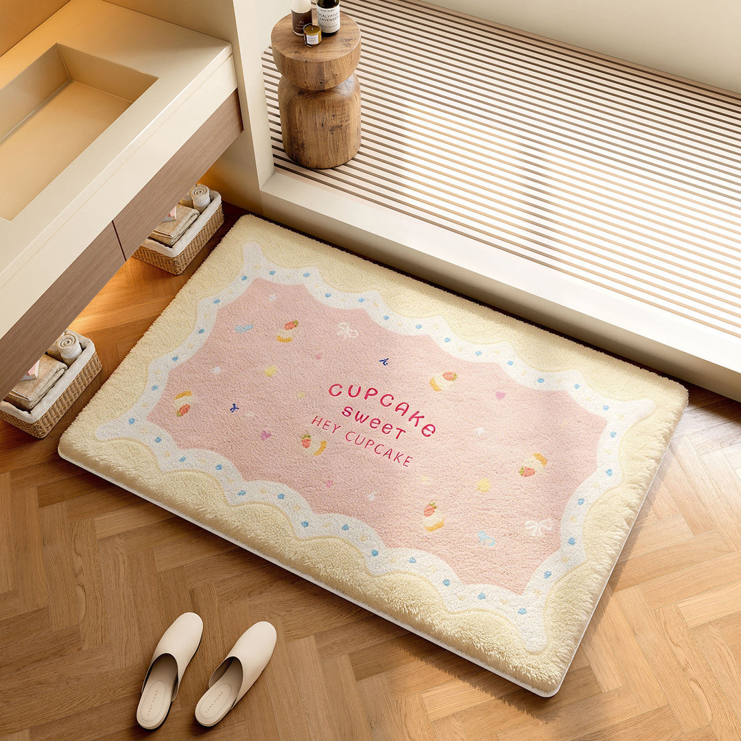 Cozy Woven Bathroom Rug
