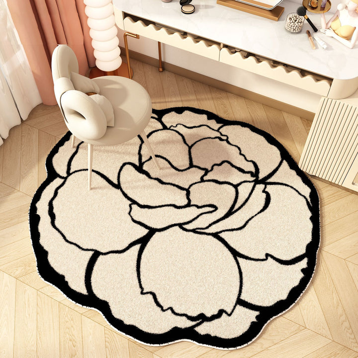 Floral Design Area Rug