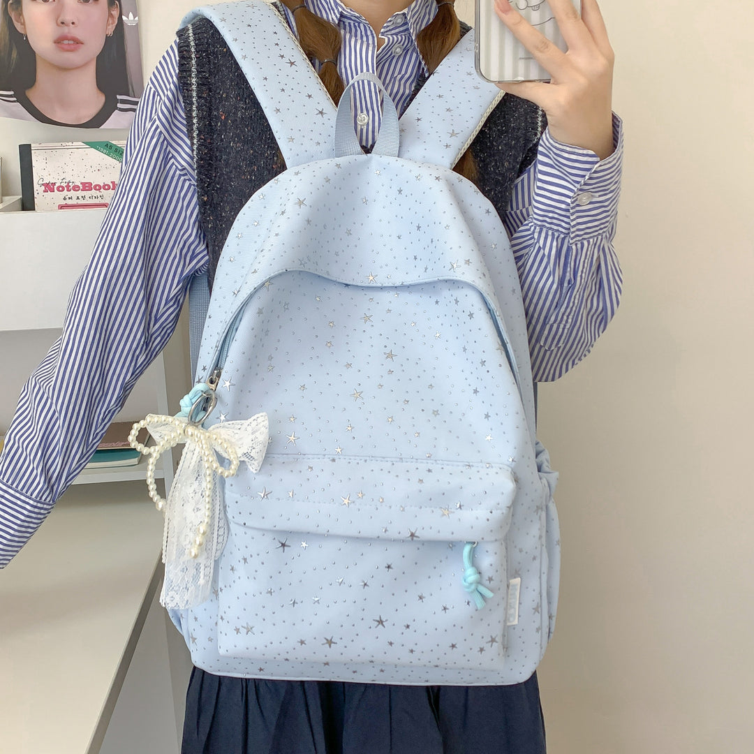 Backpack with Sparkling Star Design Kalsten