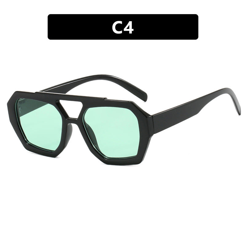 Women's oversized sunglasses in striking, octagonal design Kalsten