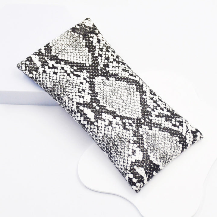 Stylish Snake Print Eyewear Case Kalsten