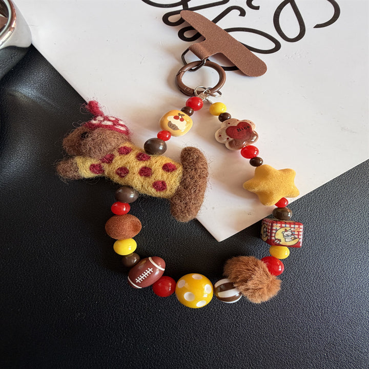 Playful Character-Themed Keychain Kalsten