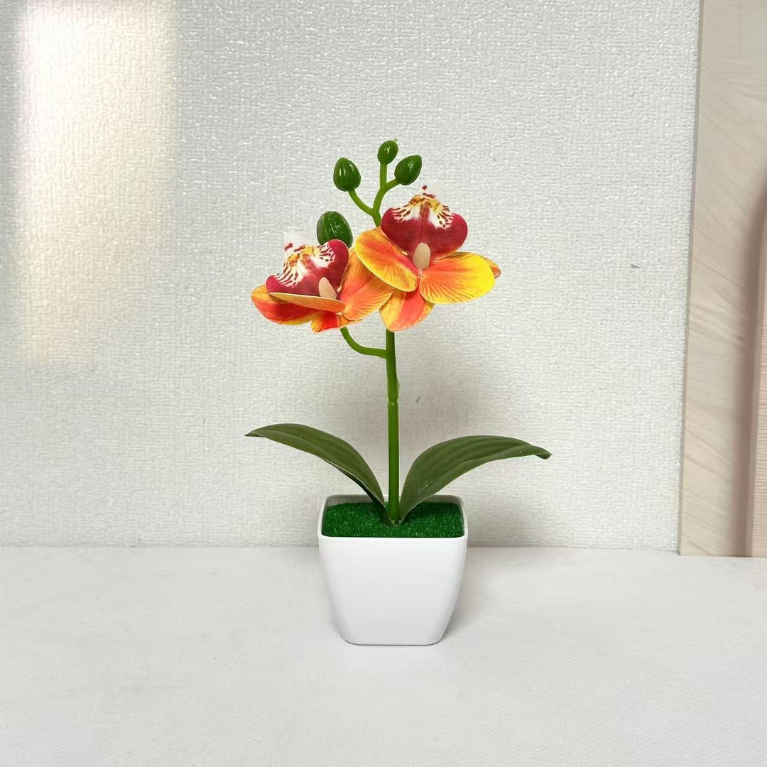 Lifelike Decorative Orchid Plant for Home Decor