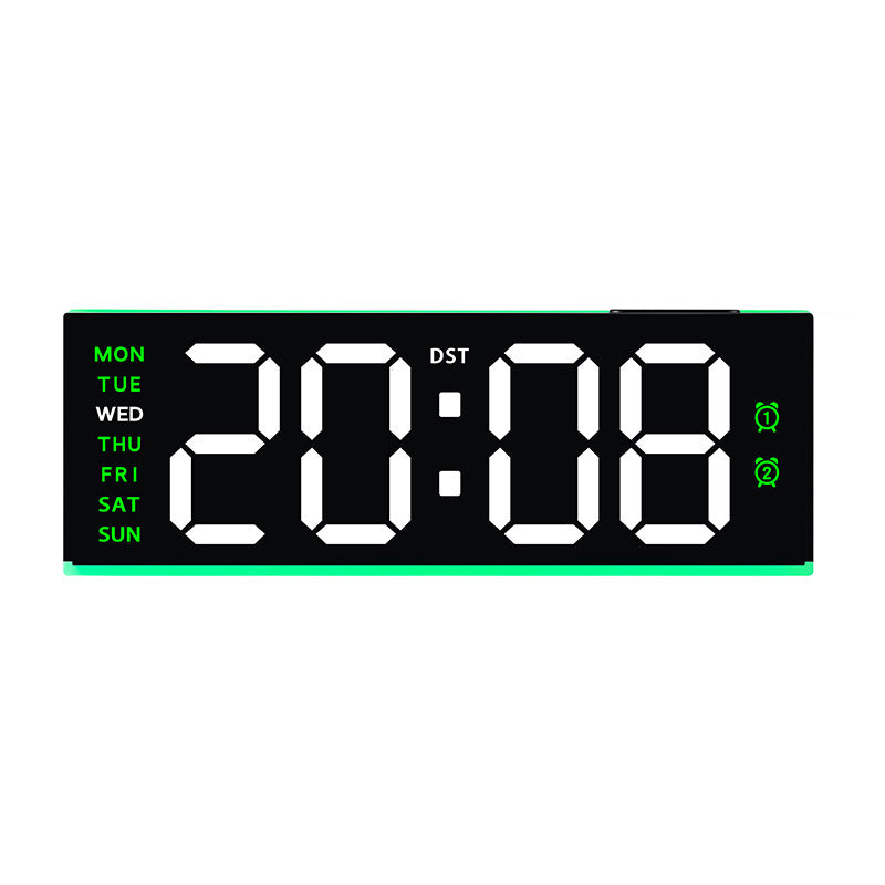 Digital alarm clock with large LED display and dual alarm function Kalsten
