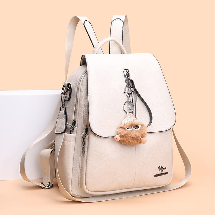 Stylish Multi-Function Leather Backpack Kalsten