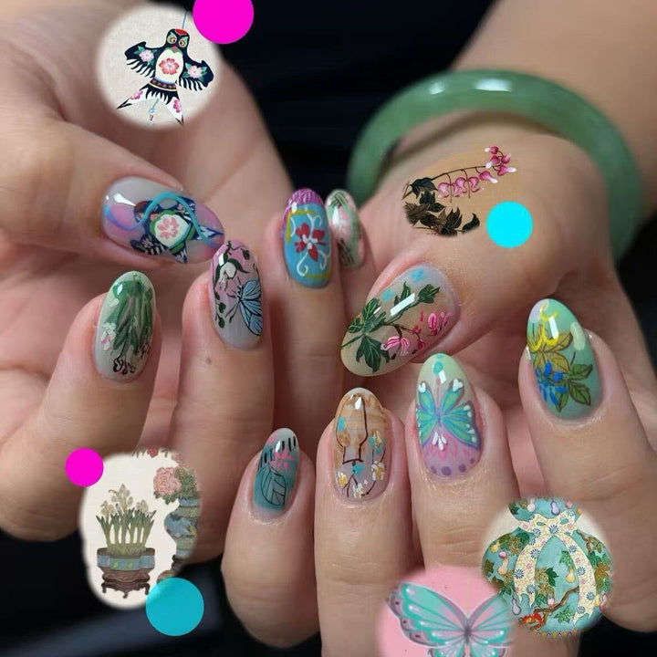 Artistic Press-On Nail Enhancements Kalsten